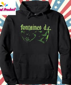 Fontaines DC Romace Tribute Hoodie Black
