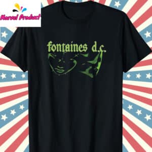 Fontaines DC Romace Tribute T Shirt Black