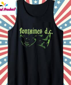 Fontaines DC Romace Tribute Tank Top Black