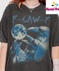 Funny Raven F CAW F Shirt3