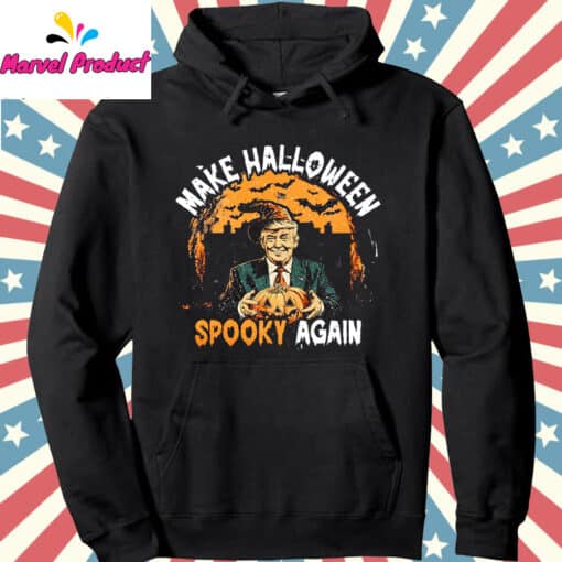 Funny Trump Make Halloween Spooky Again Shirt - Image 4