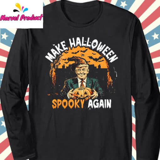 Funny Trump Make Halloween Spooky Again Shirt - Image 2