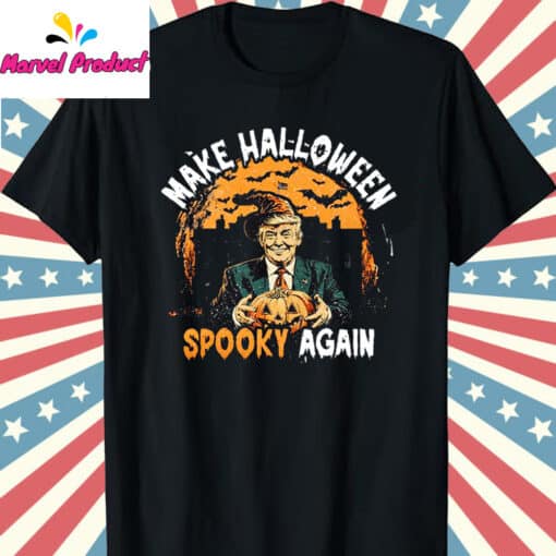 Funny Trump Make Halloween Spooky Again Shirt