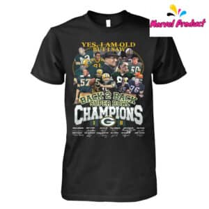Green Bay Packers Back 2 Back Super Bowl Champions Shirt 10 Green Bay Packers Back 2 Back Super Bowl Champions Shirt 1