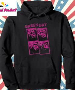 Green Day 2025 Tour Hoodie Black