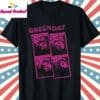 Green Day 2025 Tour T Shirt Black