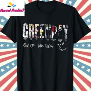 Greenday 2025 Shirt 12 Greenday 2025 T Shirt Black