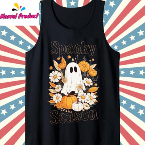 Halloween Floral Ghost Shirt - Image 2