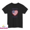 Happy 250th Anniversary American Flag Heart Shirt