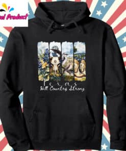 Hill Country Strong 2025 Texas Hoodie Black