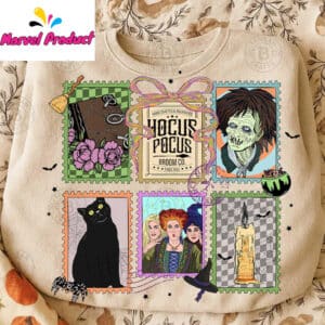 Hocus Pocus Movie Stamp Graphic Shirt 12 Hocus Pocus Movie Stamp Graphic Shirt