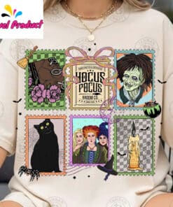 Hocus Pocus Movie Stamp Graphic Shirt2
