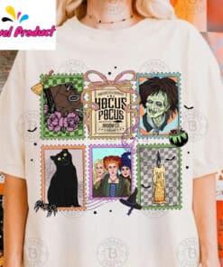 Hocus Pocus Movie Stamp Graphic Shirt3