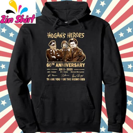 Hogans Heroes 1965-2025 60th Anniversary Shirt - Image 4