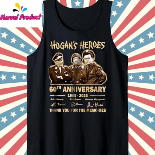 Hogans Heroes 1965-2025 60th Anniversary Shirt - Image 3