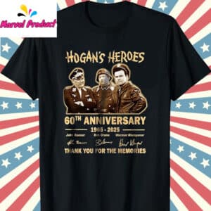 Hogans Heroes 1965-2025 60th Anniversary Shirt 12 Hogans Heroes 1965 2025 60th Anniversary T Shirt