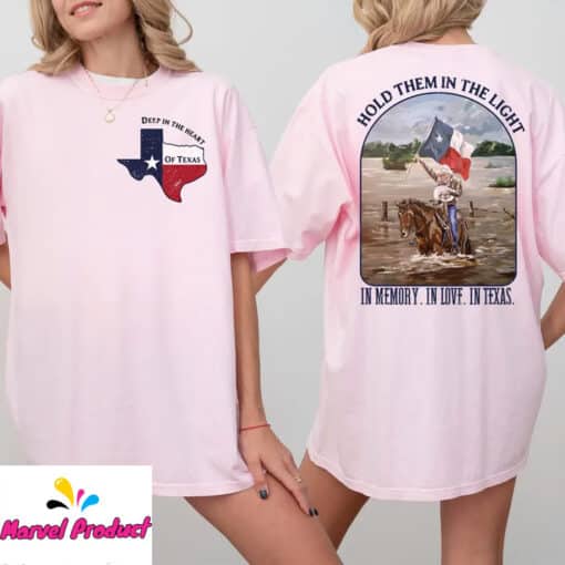 Hold Them In The Light Texas Hill Country Flood Relief Fundraiser Shirt - Image 2