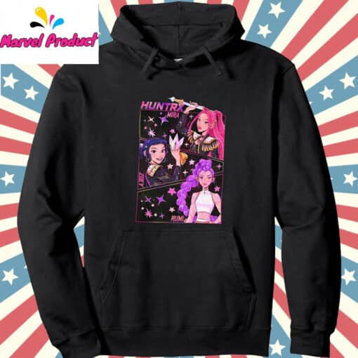 Huntrix Mira Zoey Rumi Anime Graphic Shirt - Image 4