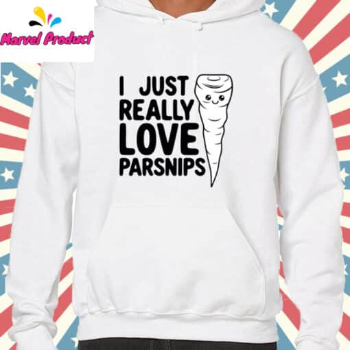 I Just Really Love Parsnips Shirt - Image 3