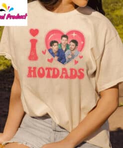 I Love Hotdads Vintage 20th Anniversary Of Jonas Brothers Shirt1