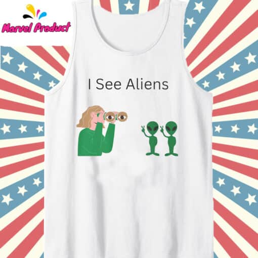 I See Aliens Shirt - Image 2
