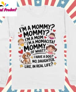 Im a Mommy Mamacita Shirt Love Island Shirt Long Sleeve White