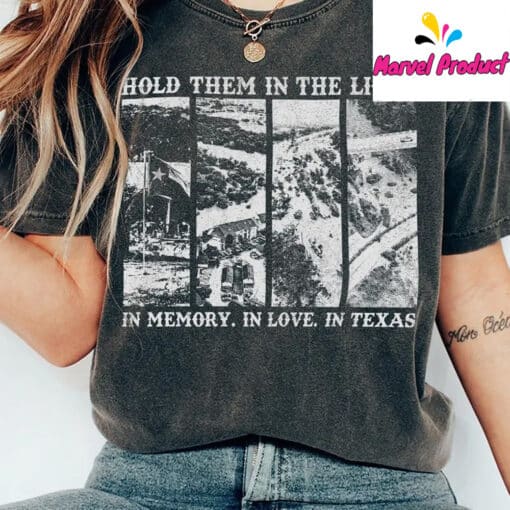 In Love In Memory Stronger Than Storm Texas Flood Shirt - Image 2