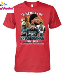 In Memory Of Bryan Braman Eagles Forever An Eagle Thank You For The Memories Shirt2