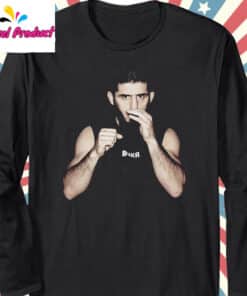 Islam Makhachev UFC Fighter Graphic Long Sleeve Black