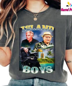 Island Boys Jeffrey Epstein Donald Trump Stephen Hawking Shirt3
