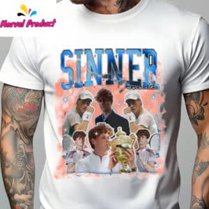 Jannik Sinner Wimbledon 2025 Shirt 15 Jannik Sinner Wimbledon 2025 Shirt