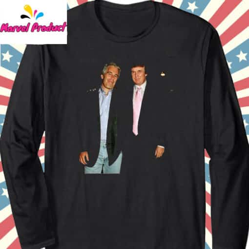 Jeffrey Epstein Guest List with Donald Trump Shirt - Image 3