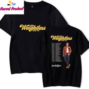 Jesse McCartney The Weightless US Tour 2025 T Shirt