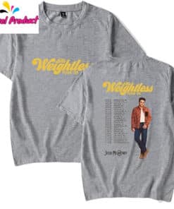 Jesse McCartney The Weightless US Tour 2025 T Shirt1