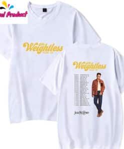 Jesse McCartney The Weightless US Tour 2025 T Shirt3