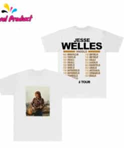 Jesse Welles Middle Tour 2025 T Shirt 4