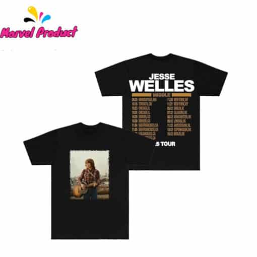 Jesse Welles Middle Tour 2025 T-Shirt
