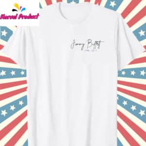 Jimmy Buffett Memorial Shirt 12 Jimmy Buffett Memorial Shirt T Shirt white