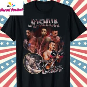 Joshua Van Vintage Style UFC MMA Shirt T Shirt