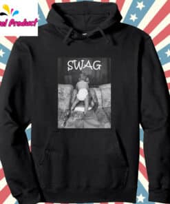 Justin Bieber SWAG Shirt Hoodie Black