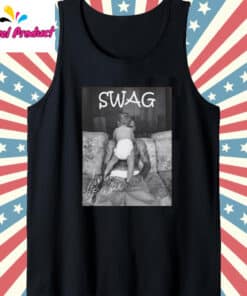Justin Bieber SWAG Shirt Tank Top Black