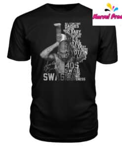 Justin Bieber Swag Song Titles Graphic Shirt