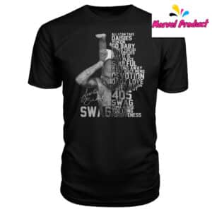 Justin Bieber Swag Song Titles Graphic Shirt