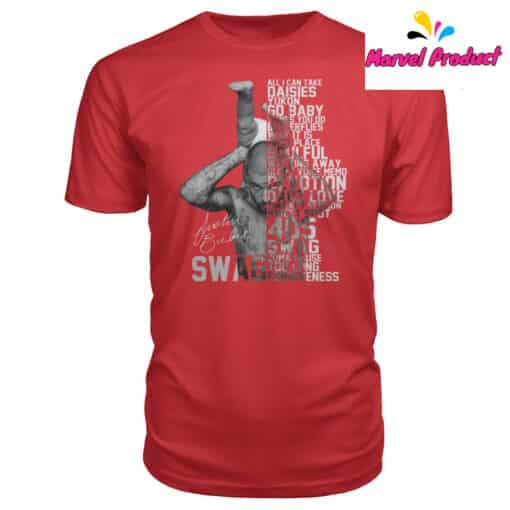 Justin Bieber Swag Song Titles Graphic Shirt - Image 2