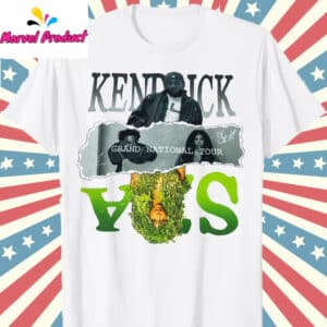Kendrick Lamar & SZA Shirt 12 Kendrick Lamar SZA T Shirt White