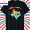 Kerr County Strong Texas T Shirt Black