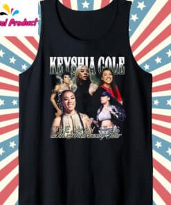 Keyshia Cole Tour Tank Top Black