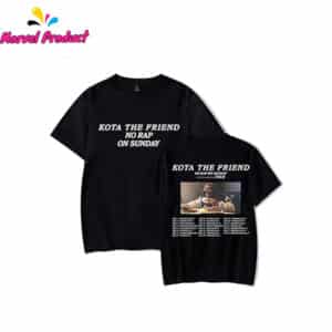 Kota The Friend No Rap On Sunday US Tour 2025 T Shirt 3