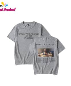 Kota The Friend No Rap On Sunday US Tour 2025 T Shirt 5