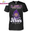 LSU In My Veins Jesus In My Heart Graphic Shirt